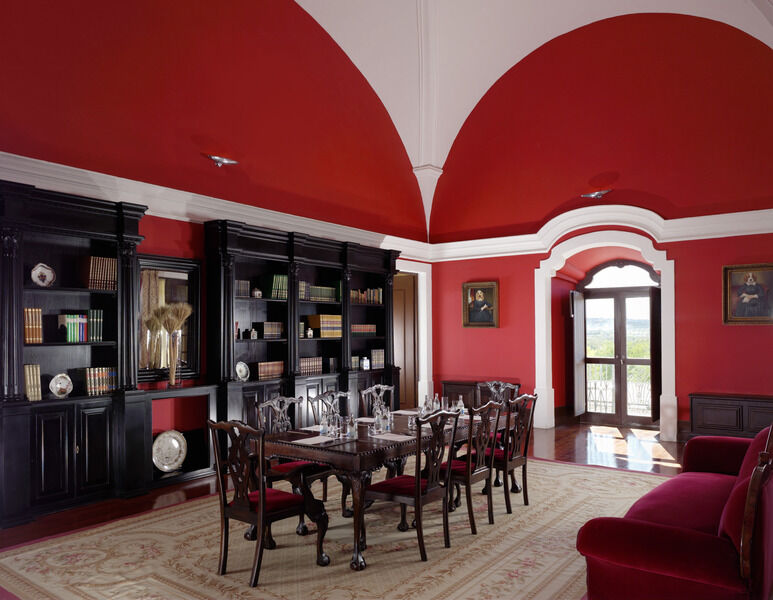 Convento Do Espinheiro, Historic Hotel & Spa Evora Exterior photo The library